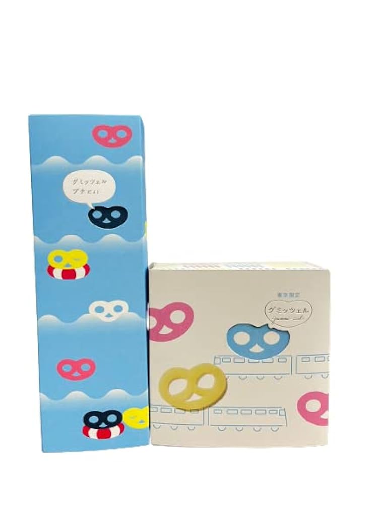 【東京駅限定】ヒトツブカンロ グミッツェル BOX　グミッツェルの夏休み Amazon.co.jp: ヒトツブカンロ 東京駅限定 期間限定